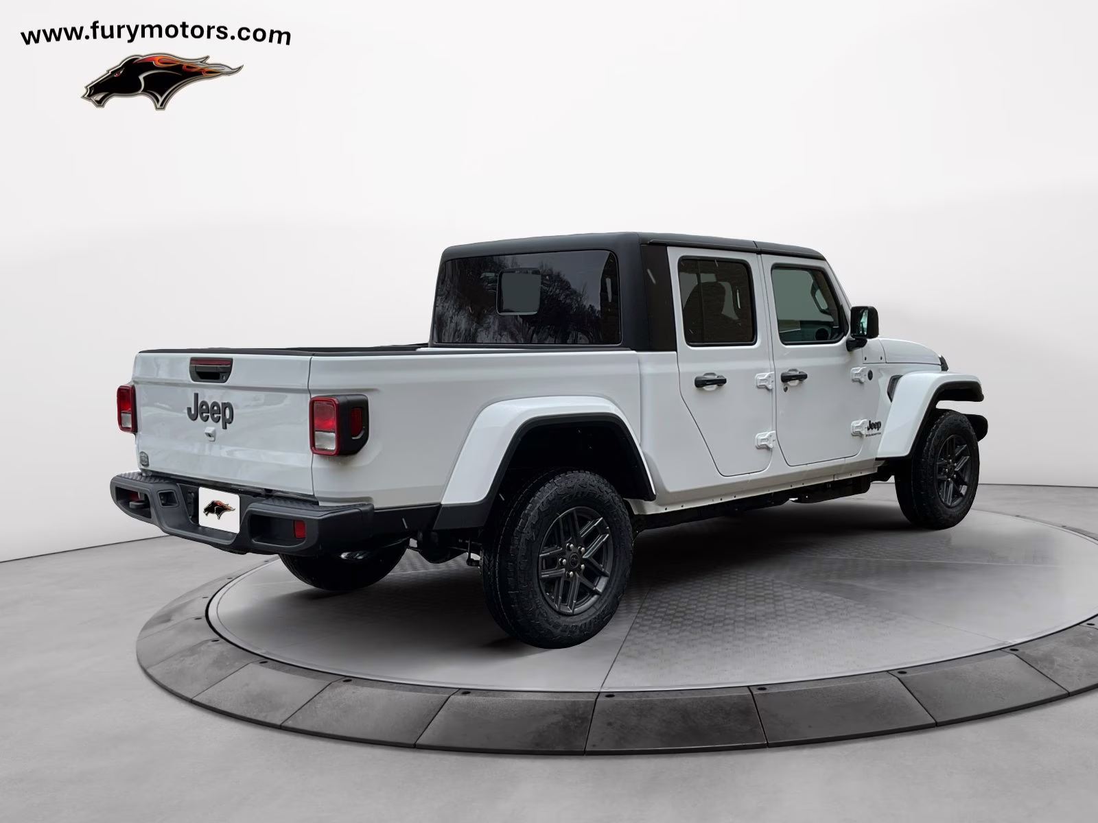 2026 Bright White Clearcoat Jeep Gladiator Sport S 4X4 Truck