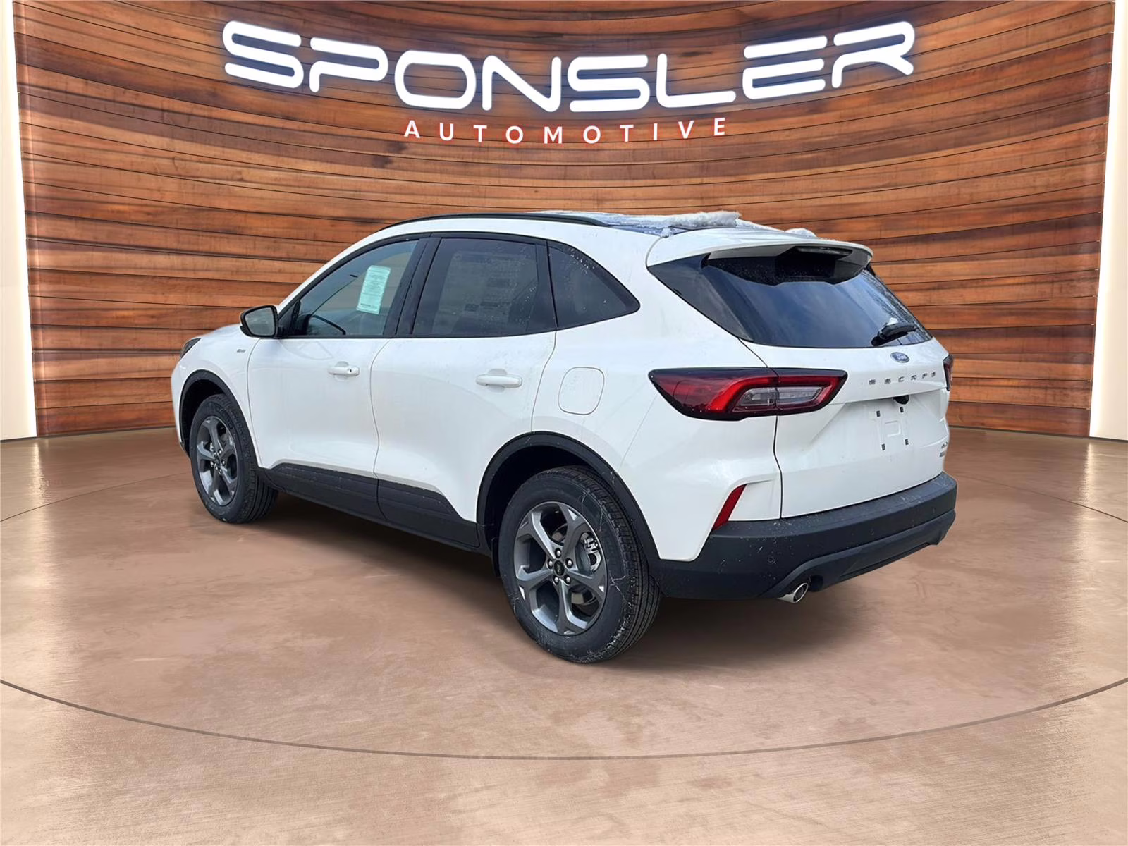 2026 Star White Metallic Tri-Coat Ford Escape ST-Line Select AWD SUV