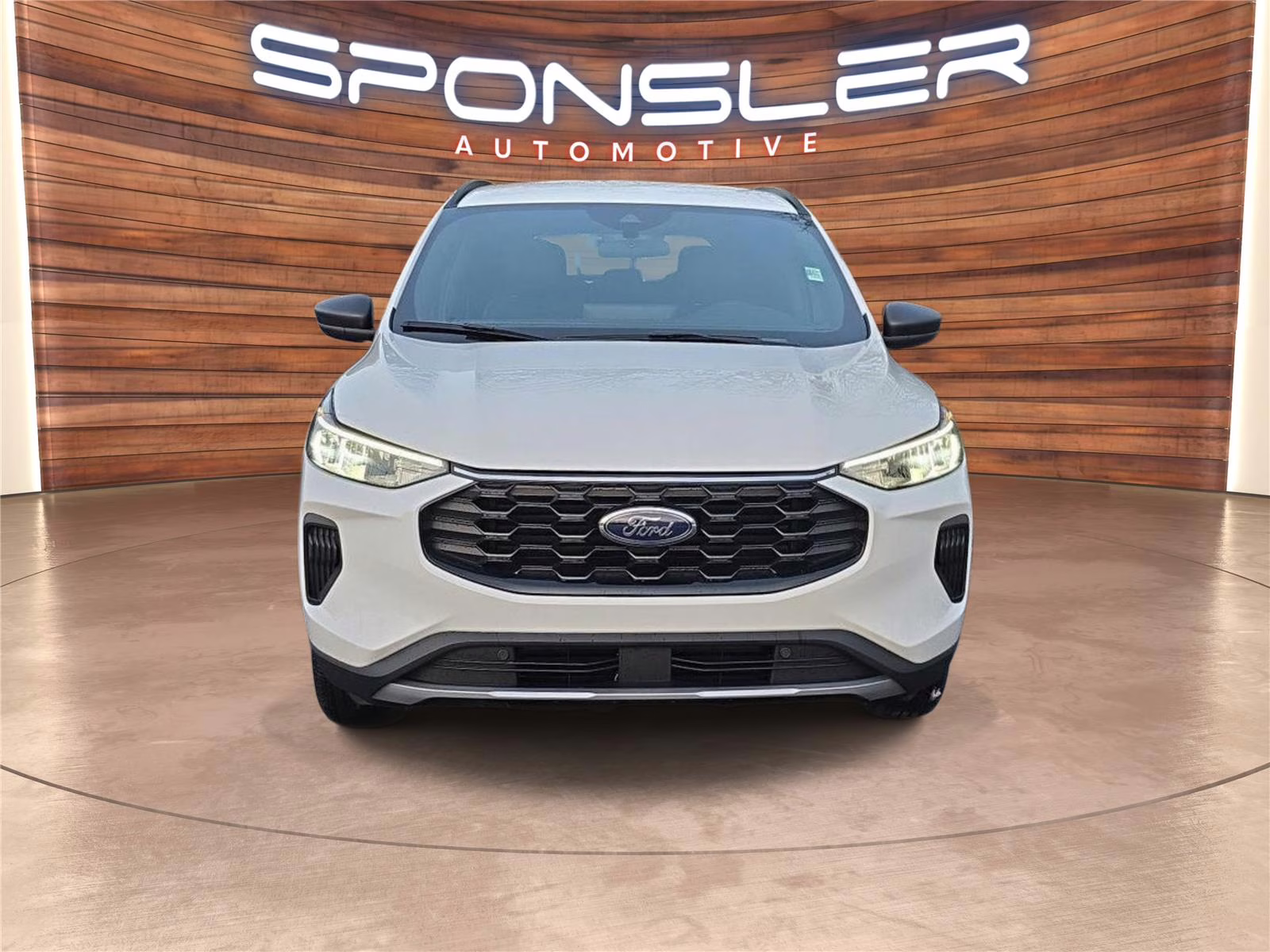 2026 Star White Metallic Tri-Coat Ford Escape ST-Line AWD SUV