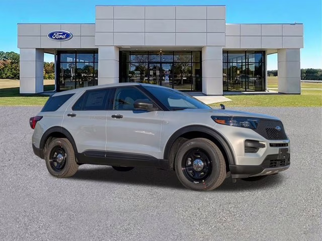 2026 Silver Gray Metallic Ford Police Interceptor Utility AWD SUV