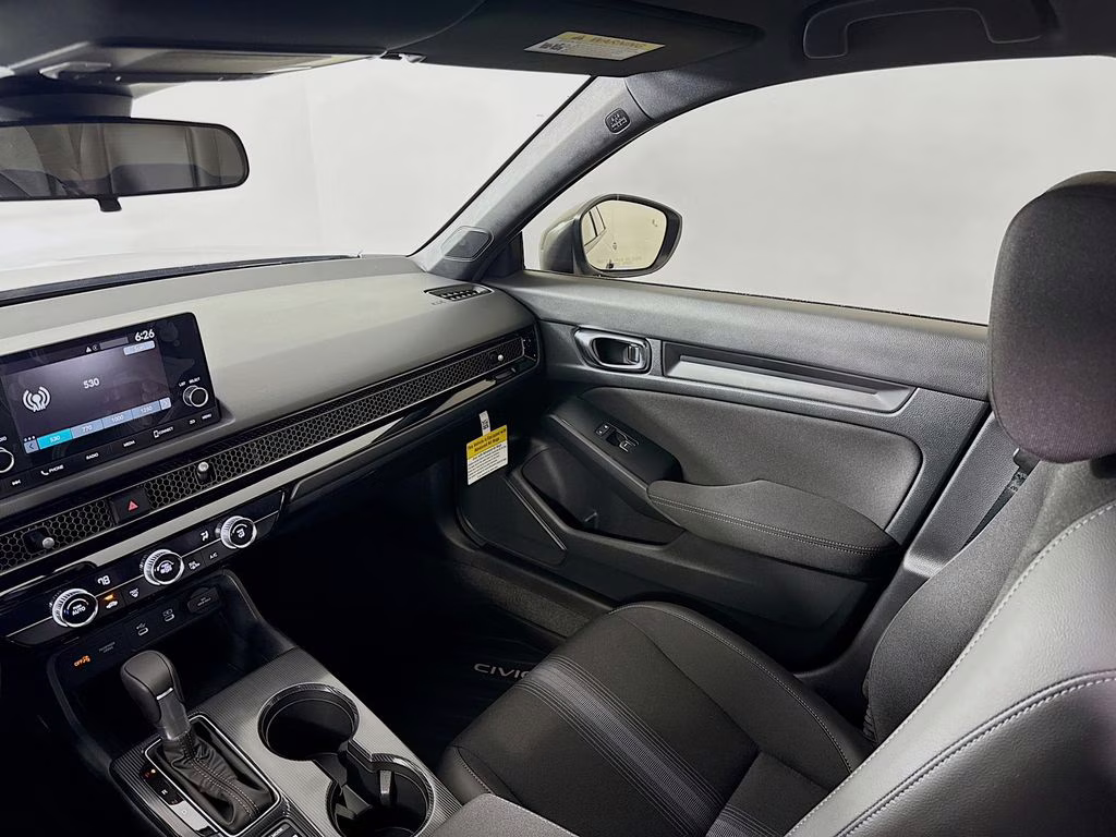 2026 Solar Silver Metallic Honda Civic Sport FWD Sedan