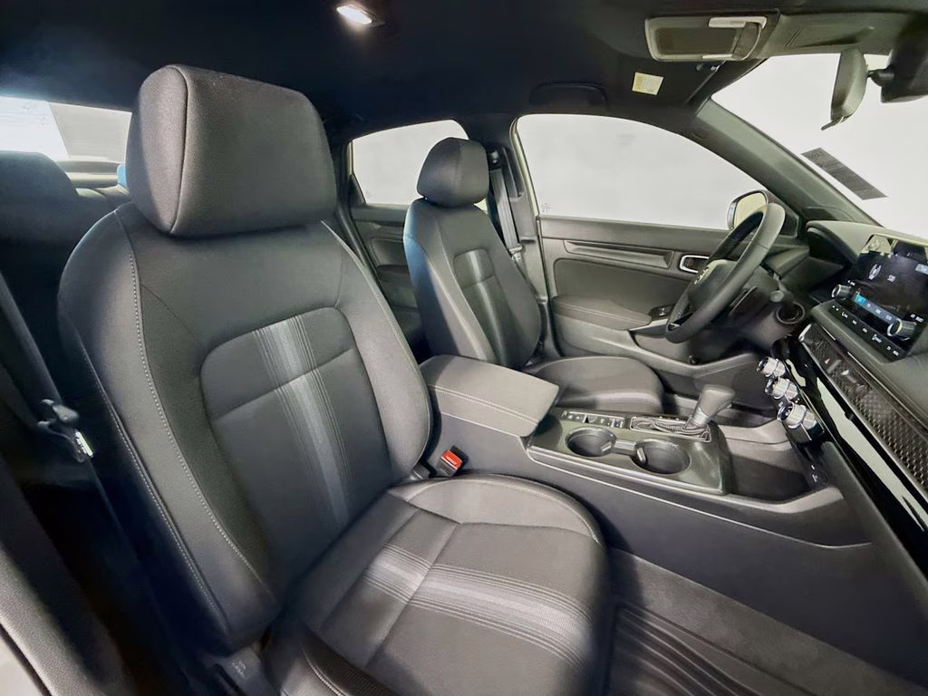 2026 Solar Silver Metallic Honda Civic Sport FWD Sedan