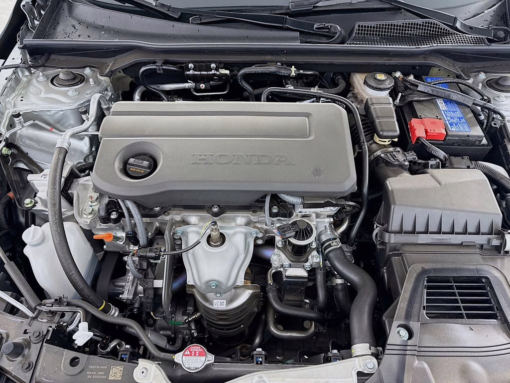 2026 Solar Silver Metallic Honda Civic Sport FWD Sedan