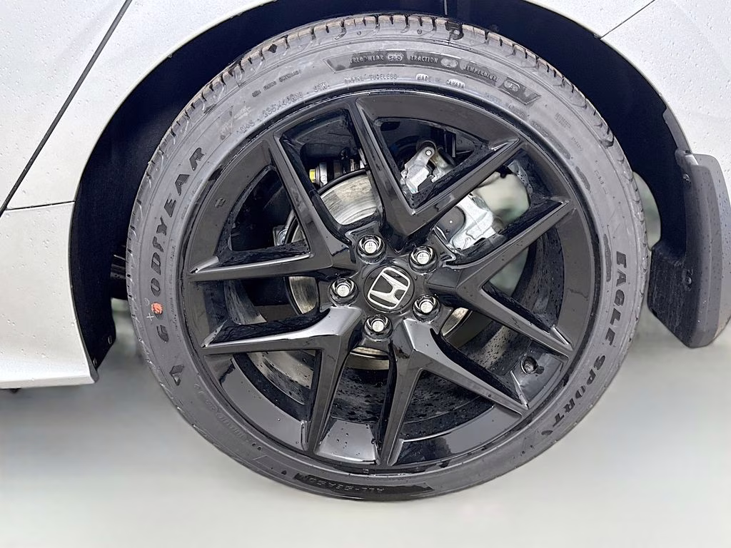 2026 Solar Silver Metallic Honda Civic Sport FWD Sedan