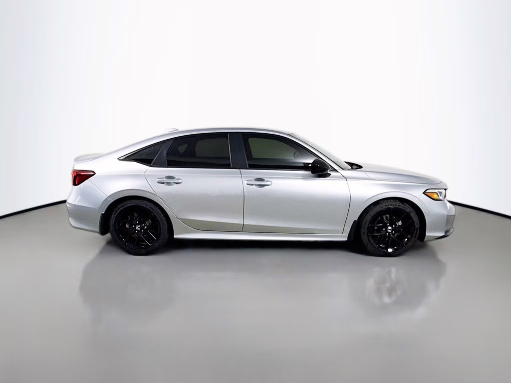 2026 Solar Silver Metallic Honda Civic Sport FWD Sedan