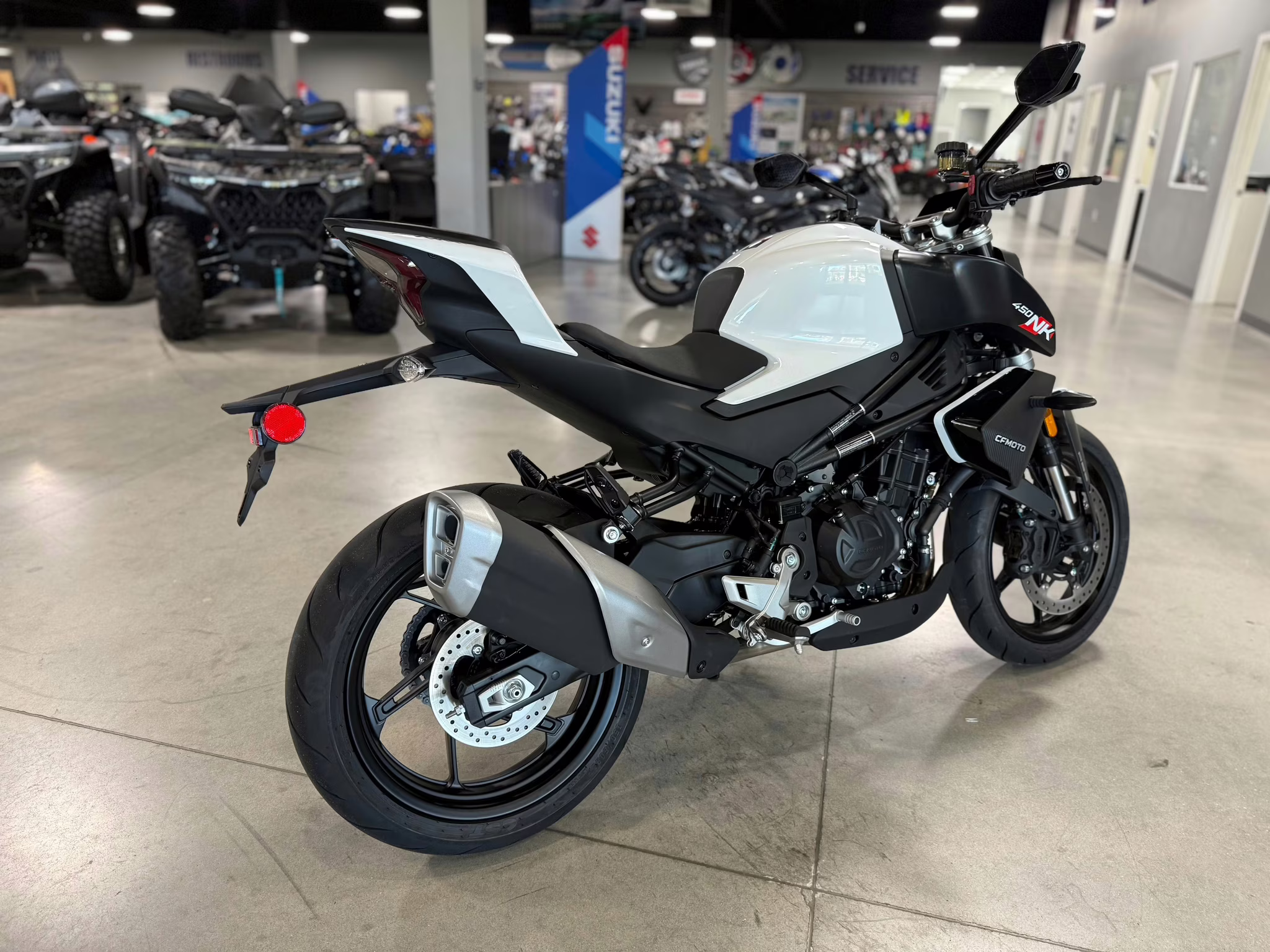 2025 WHI CFMOTO 450NK Motorcycle