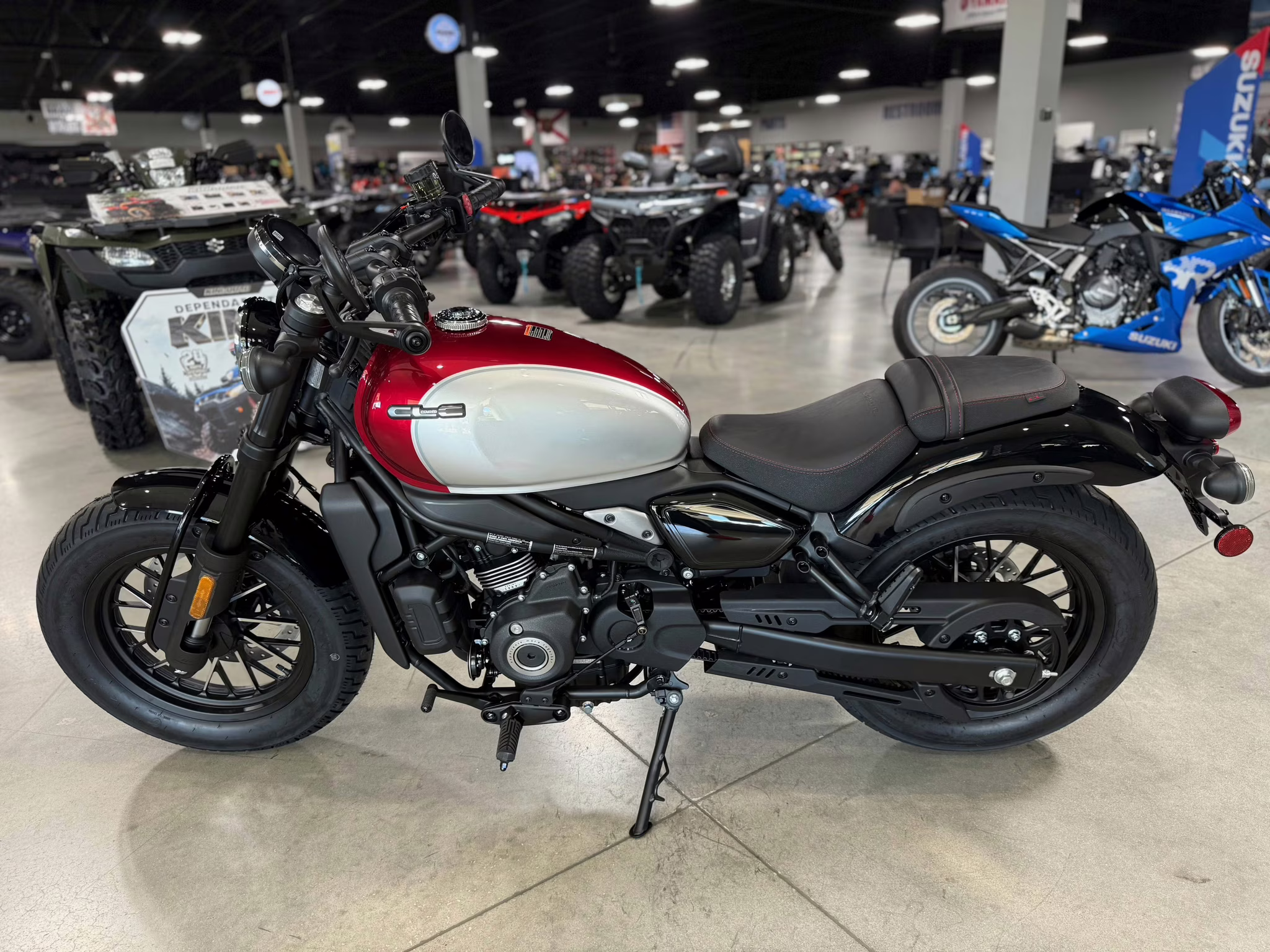 2025 RED CFMOTO CL-C 450 Motorcycle