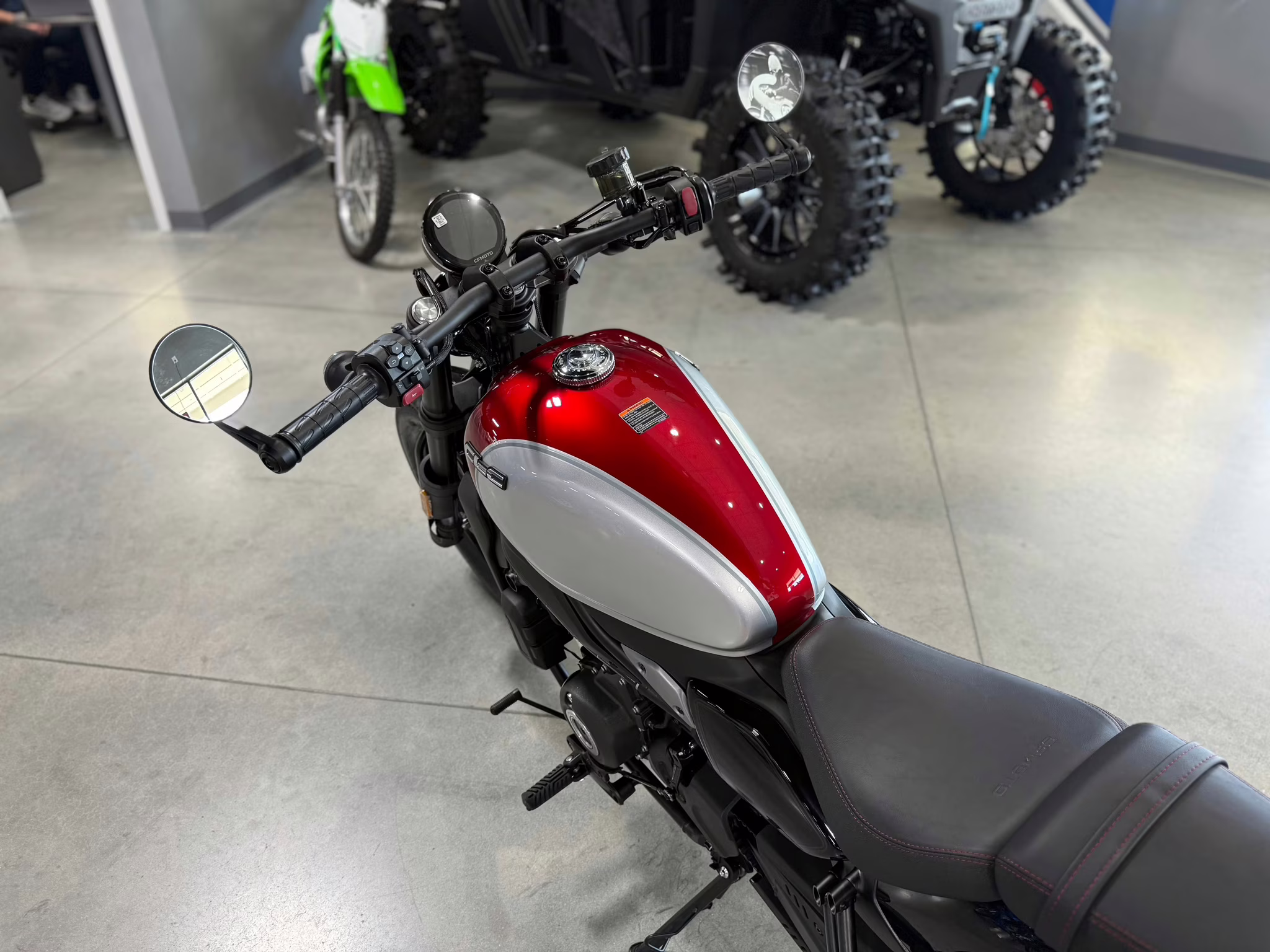 2025 RED CFMOTO CL-C 450 Motorcycle