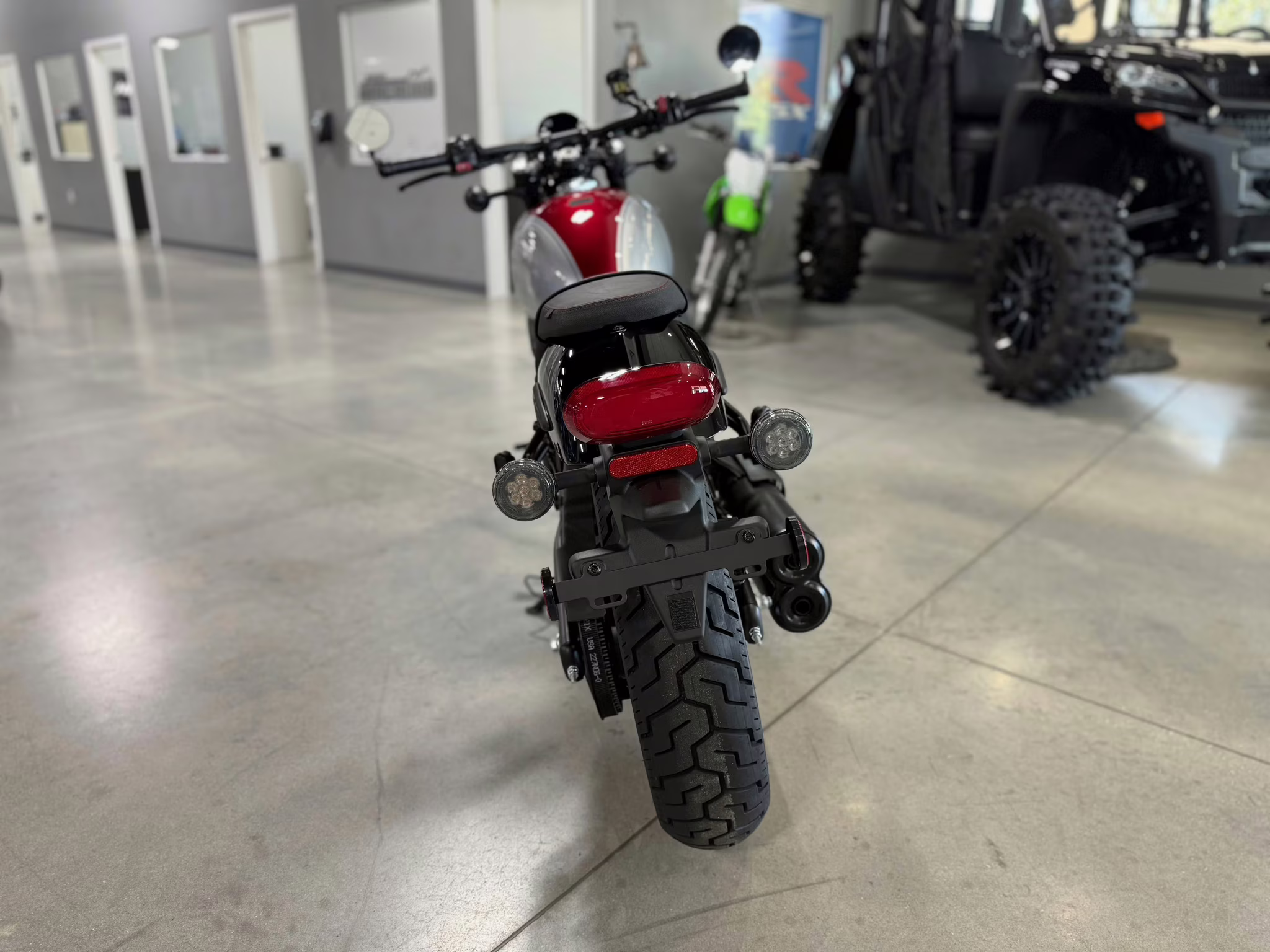 2025 RED CFMOTO CL-C 450 Motorcycle