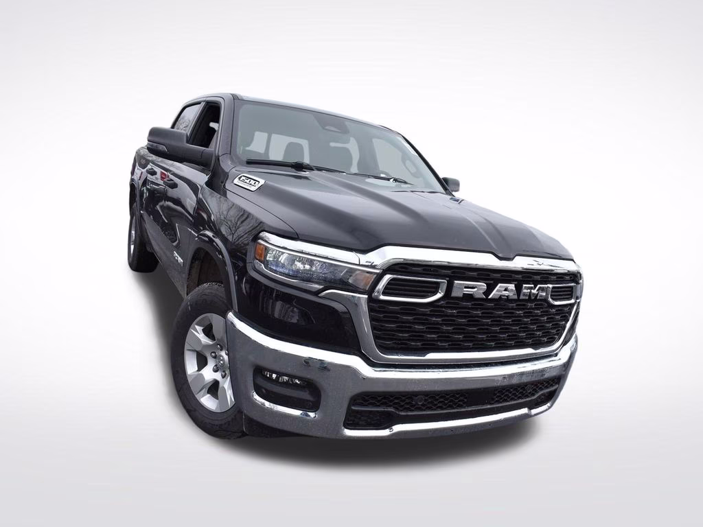 2026 Diamond Black Crystal Pearlcoat Ram 1500 Big Horn/Lone Star 4X4 Truck