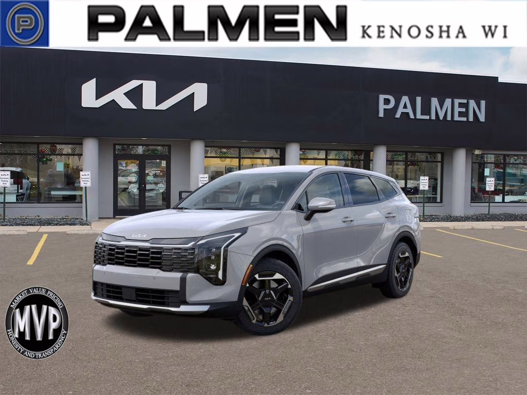 2026 Wolf Gray Kia Sportage Hybrid S AWD SUV