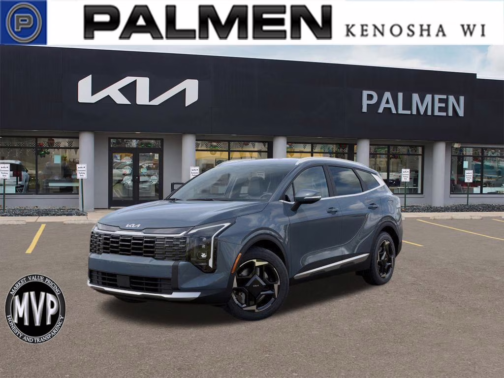 2026 Heritage Blue Kia Sportage Hybrid EX AWD SUV