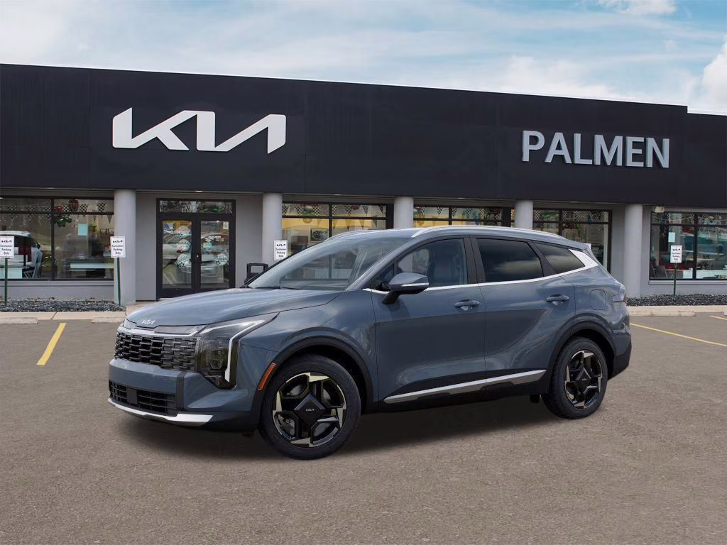 2026 Heritage Blue Kia Sportage Hybrid EX AWD SUV