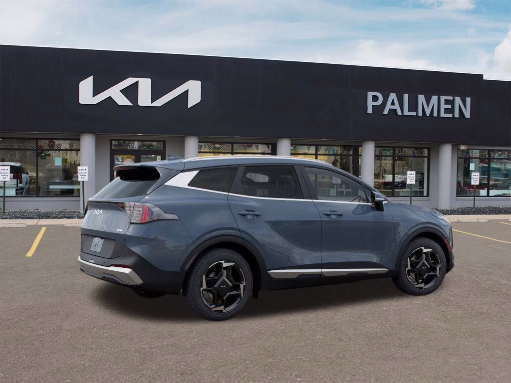 2026 Heritage Blue Kia Sportage Hybrid EX AWD SUV