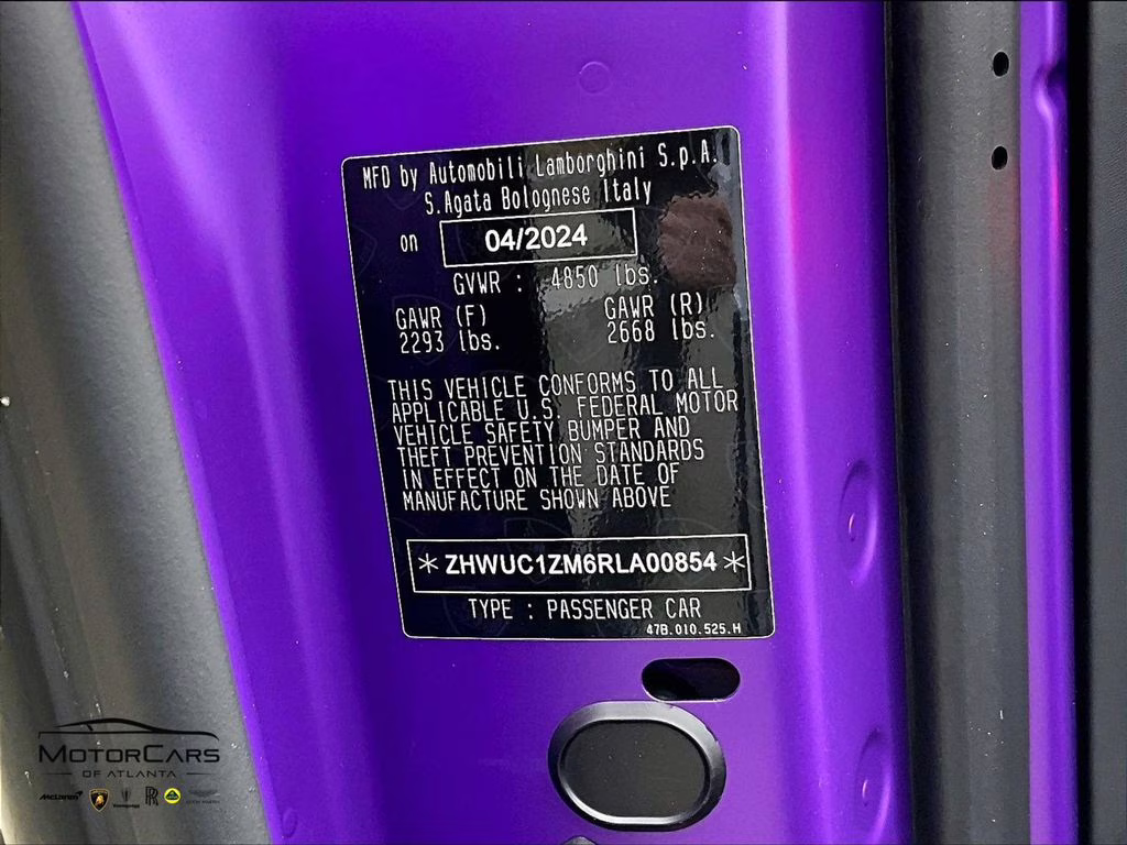 2024 Viola Nebula Matt Lamborghini Revuelto Matte Viola Nebula AWD Coupe