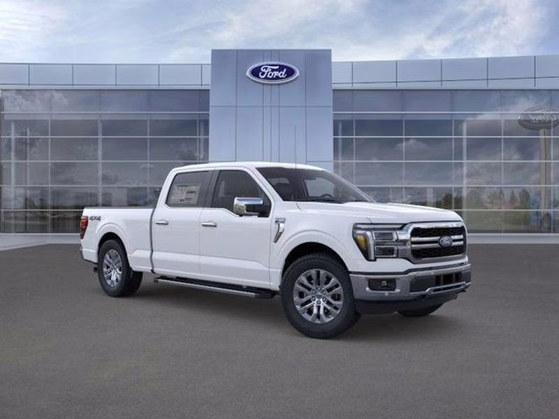 2025 Oxford White Ford F-150 LARIAT 4X4 Truck