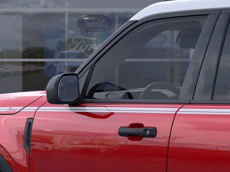 2025 Ruby Red Metallic Tinted Clearcoat Ford Bronco Sport Heritage 4X4 SUV