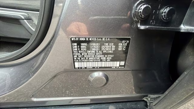 2022 Gray Honda HR-V Sport AWD SUV