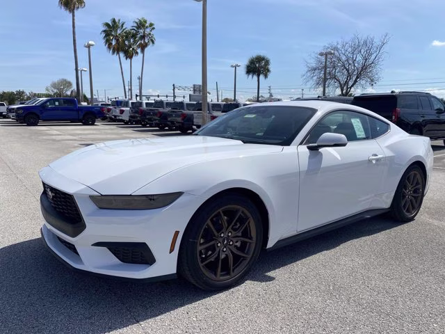 2026 Oxford White Ford Mustang EcoBoost Premium RWD Coupe