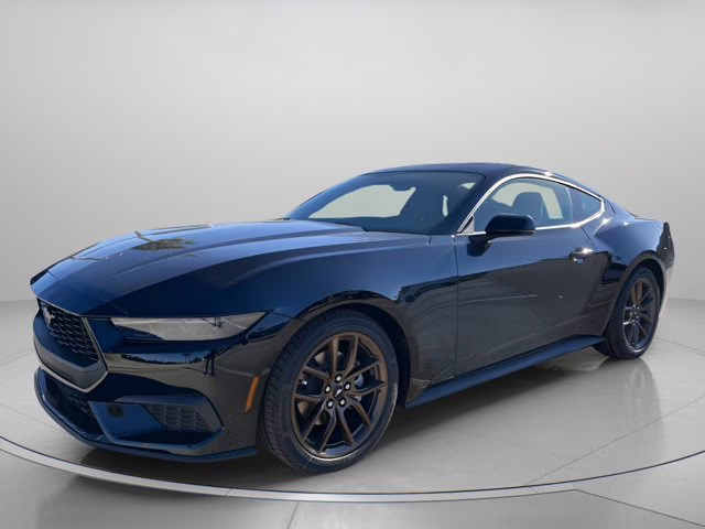 2026 Shadow Black Ford Mustang EcoBoost Premium RWD Coupe