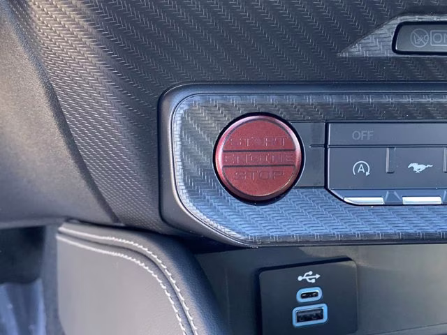 2026 Shadow Black Ford Mustang EcoBoost Premium RWD Coupe