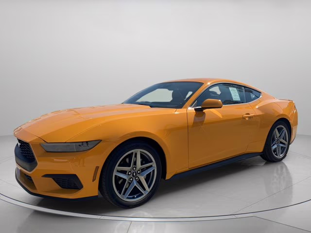 2026 Orange Fury Metallic Tri-Coat Ford Mustang EcoBoost Premium RWD Coupe