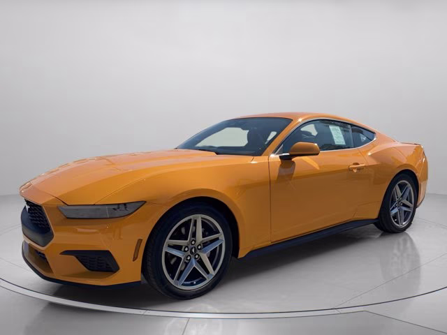 2026 Orange Fury Metallic Tri-Coat Ford Mustang EcoBoost Premium RWD Coupe