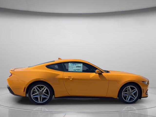 2026 Orange Fury Metallic Tri-Coat Ford Mustang EcoBoost Premium RWD Coupe