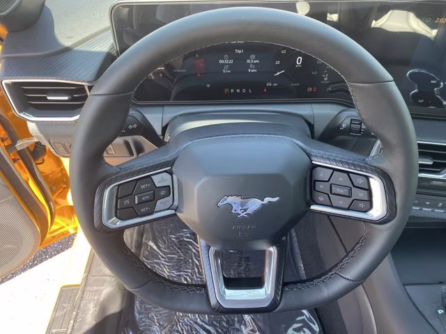 2026 Orange Fury Metallic Tri-Coat Ford Mustang EcoBoost Premium RWD Coupe