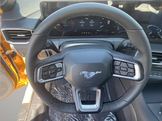 2026 Orange Fury Metallic Tri-Coat Ford Mustang EcoBoost Premium RWD Coupe