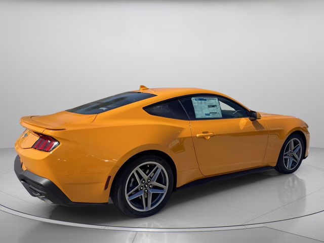 2026 Orange Fury Metallic Tri-Coat Ford Mustang EcoBoost Premium RWD Coupe