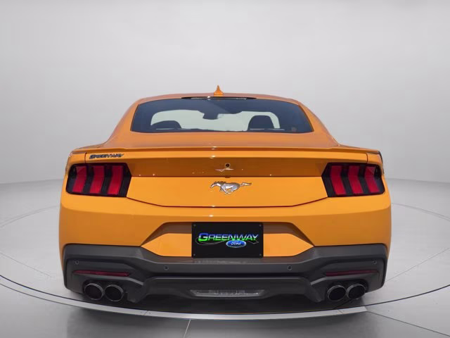 2026 Orange Fury Metallic Tri-Coat Ford Mustang EcoBoost Premium RWD Coupe