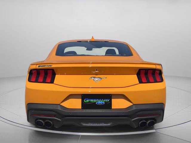 2026 Orange Fury Metallic Tri-Coat Ford Mustang EcoBoost Premium RWD Coupe
