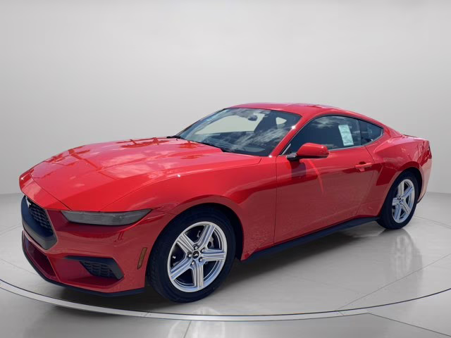 2026 Race Red Ford Mustang EcoBoost RWD Coupe