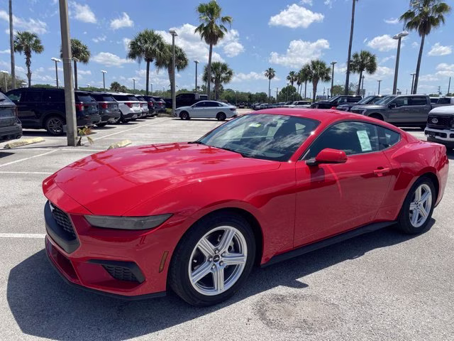 2026 Race Red Ford Mustang EcoBoost RWD Coupe