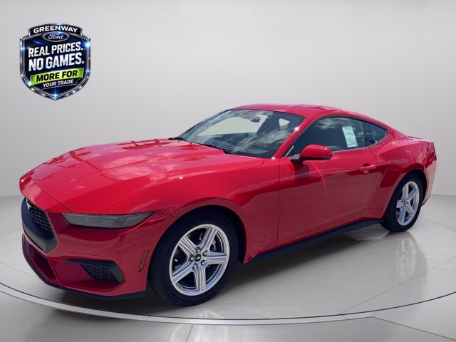2026 Race Red Ford Mustang EcoBoost RWD Coupe