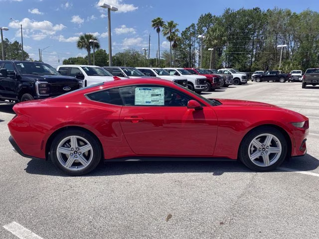 2026 Race Red Ford Mustang EcoBoost RWD Coupe