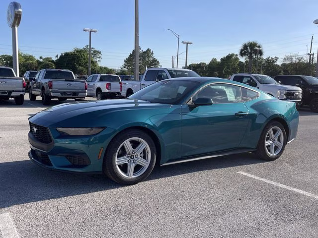 2026 Adriatic Blue Metallic Ford Mustang EcoBoost RWD Coupe