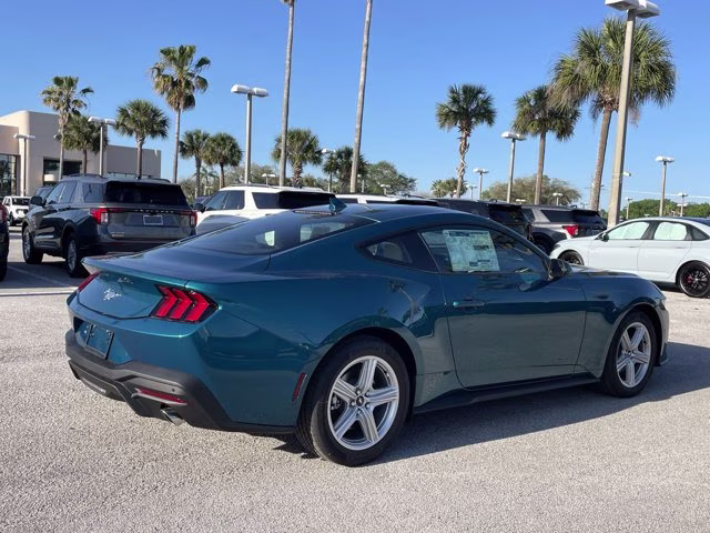 2026 Adriatic Blue Metallic Ford Mustang EcoBoost RWD Coupe