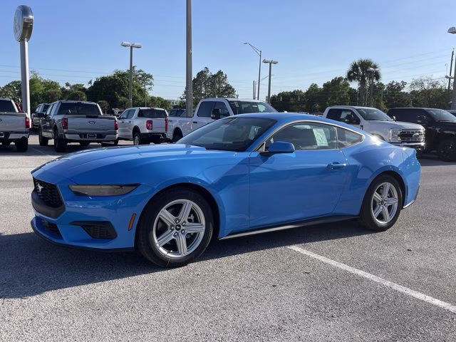 2026 Grabber Blue Metallic Ford Mustang EcoBoost Premium RWD Coupe