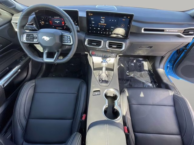 2026 Grabber Blue Metallic Ford Mustang EcoBoost Premium RWD Coupe