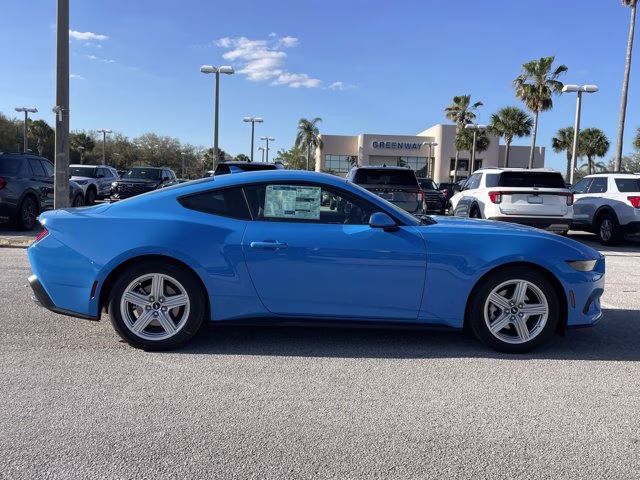 2026 Grabber Blue Metallic Ford Mustang EcoBoost Premium RWD Coupe