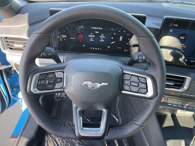 2026 Grabber Blue Metallic Ford Mustang EcoBoost Premium RWD Coupe