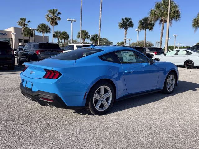 2026 Grabber Blue Metallic Ford Mustang EcoBoost Premium RWD Coupe