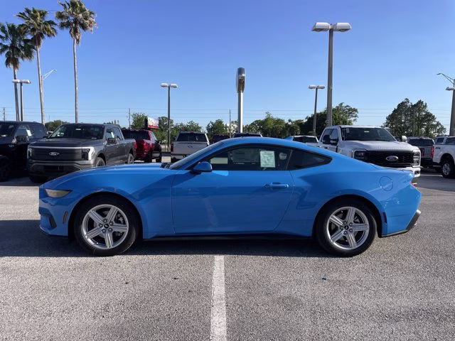 2026 Grabber Blue Metallic Ford Mustang EcoBoost Premium RWD Coupe