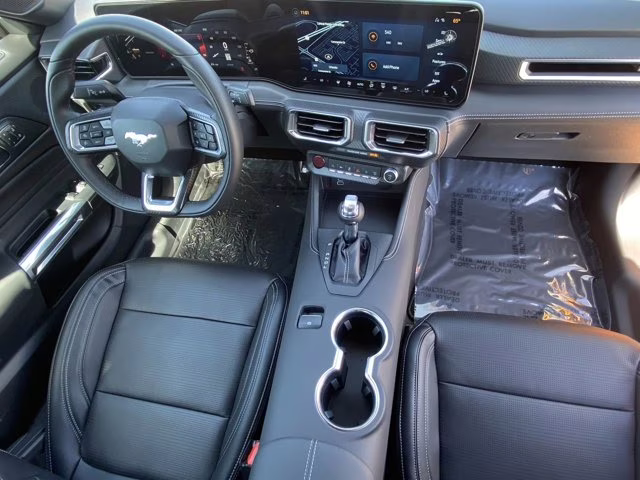 2026 Orange Fury Metallic Tri-Coat Ford Mustang EcoBoost Premium RWD Convertible