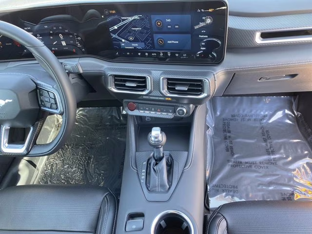 2026 Orange Fury Metallic Tri-Coat Ford Mustang EcoBoost Premium RWD Convertible