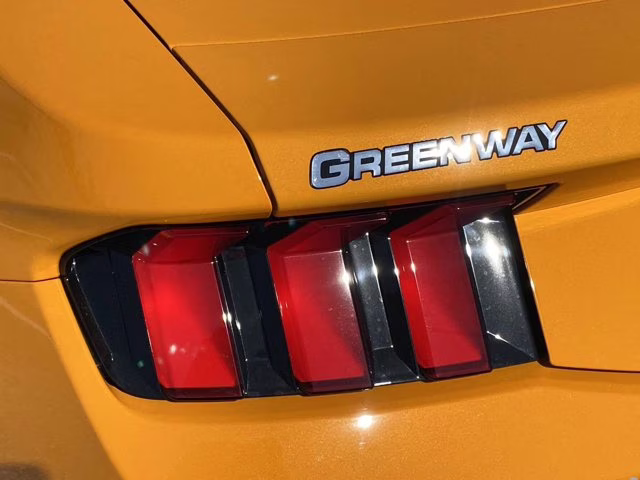 2026 Orange Fury Metallic Tri-Coat Ford Mustang EcoBoost Premium RWD Convertible