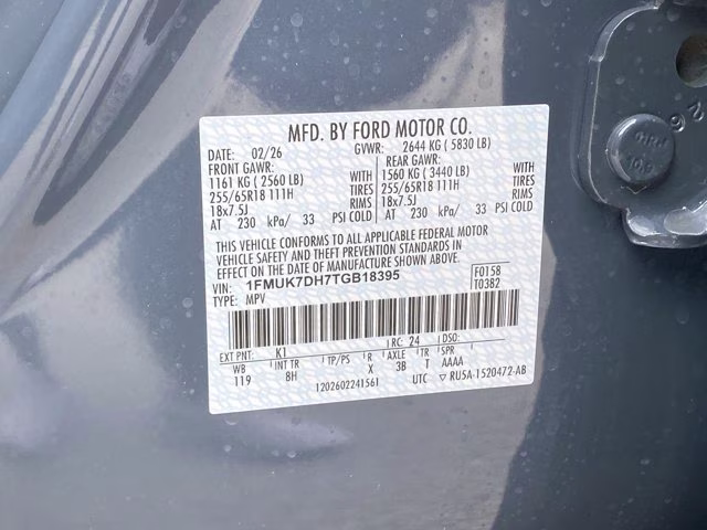 2026 Vapor Blue Metallic Ford Explorer Active RWD SUV