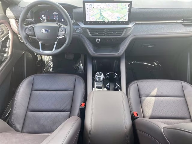 2026 Space White Metallic Ford Explorer Platinum RWD SUV